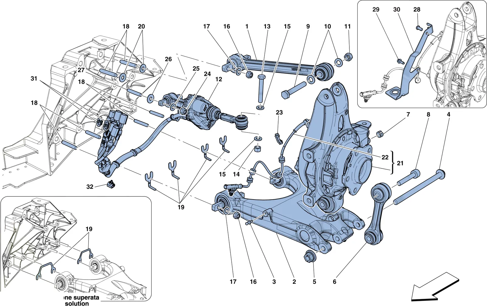 Rear Suspension - Arms