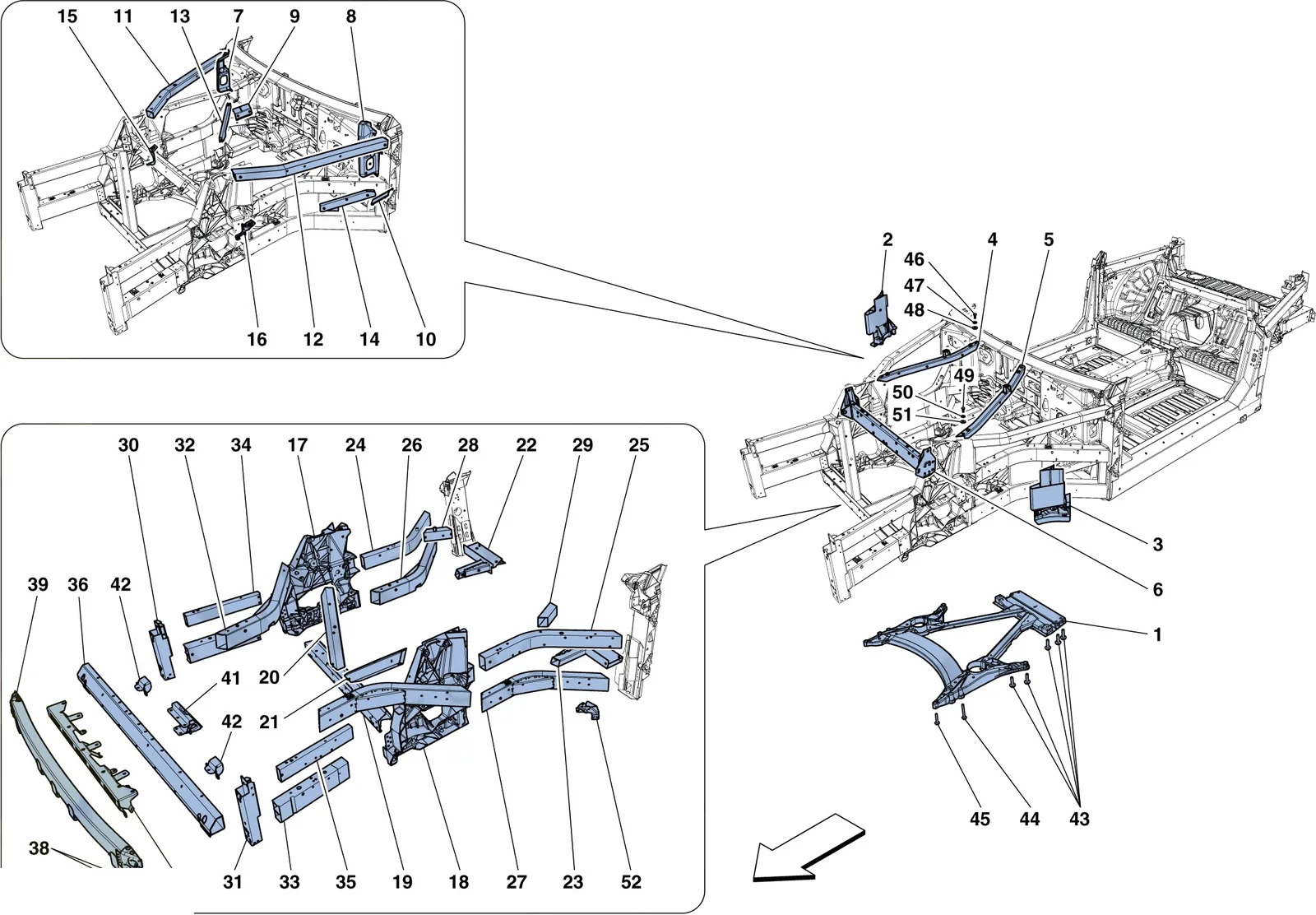 Structures And Elements, Front Of Vehicle