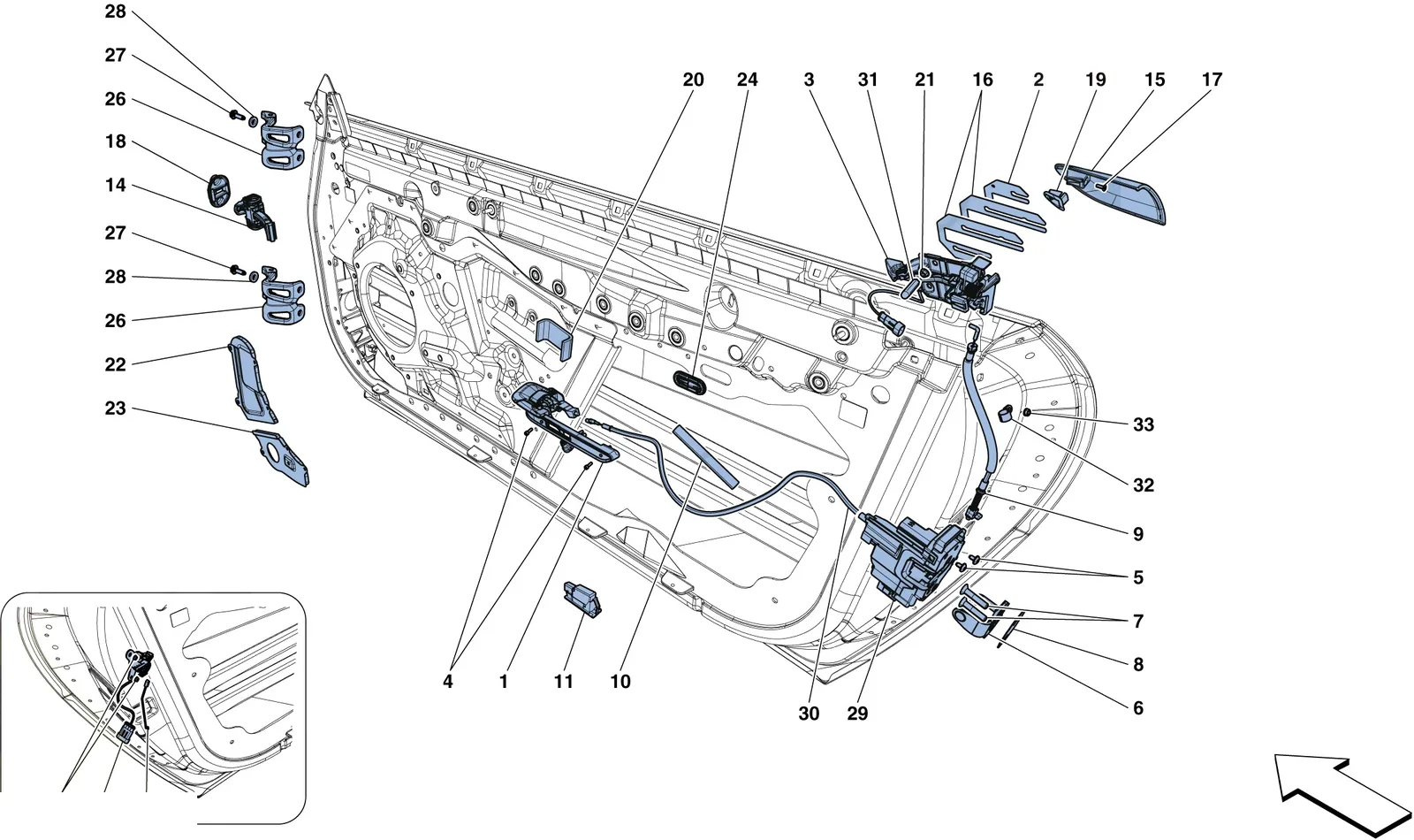 Doors - Opening Mechanisms And Hinges