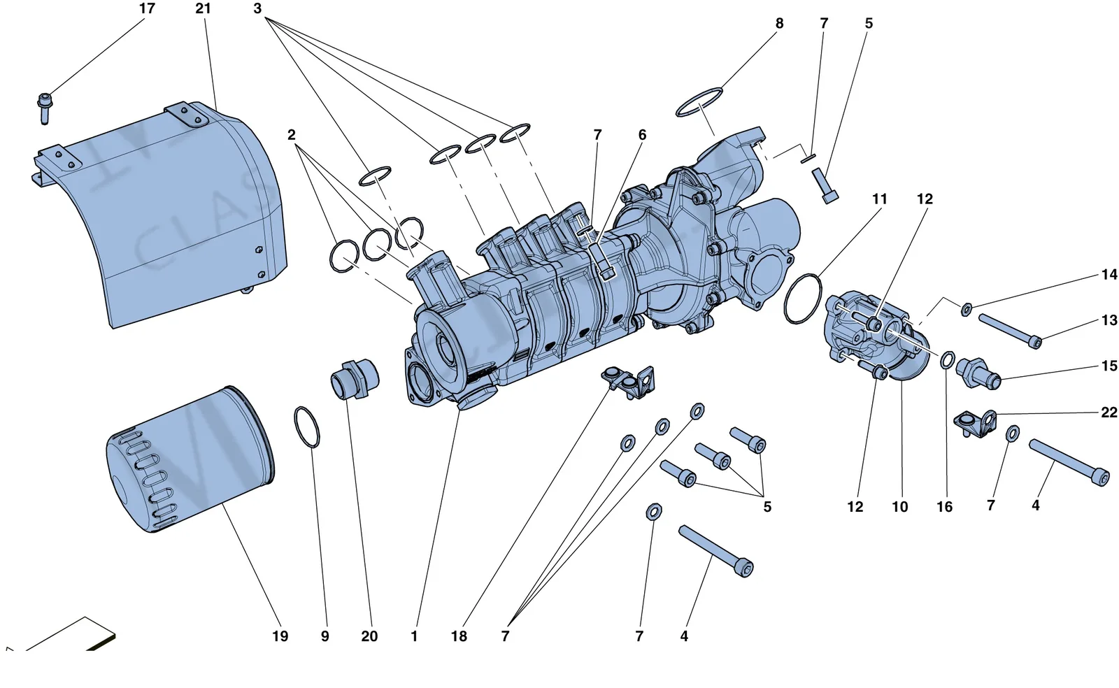 Cooling - Water / Oil Pump
