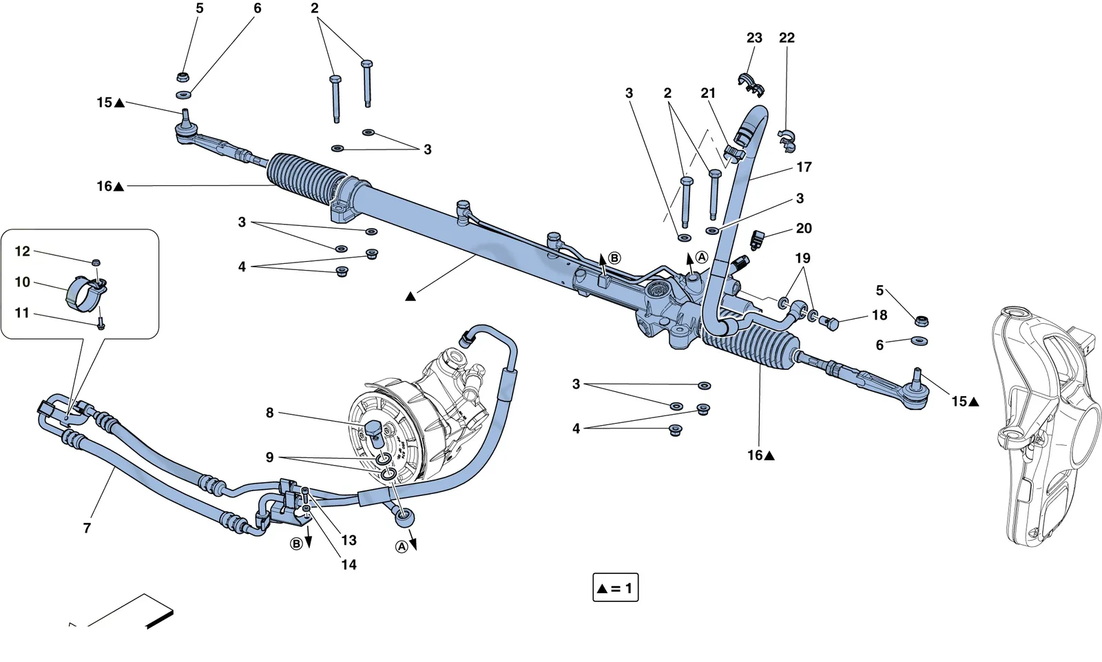 Hydraulic Power Steering Box