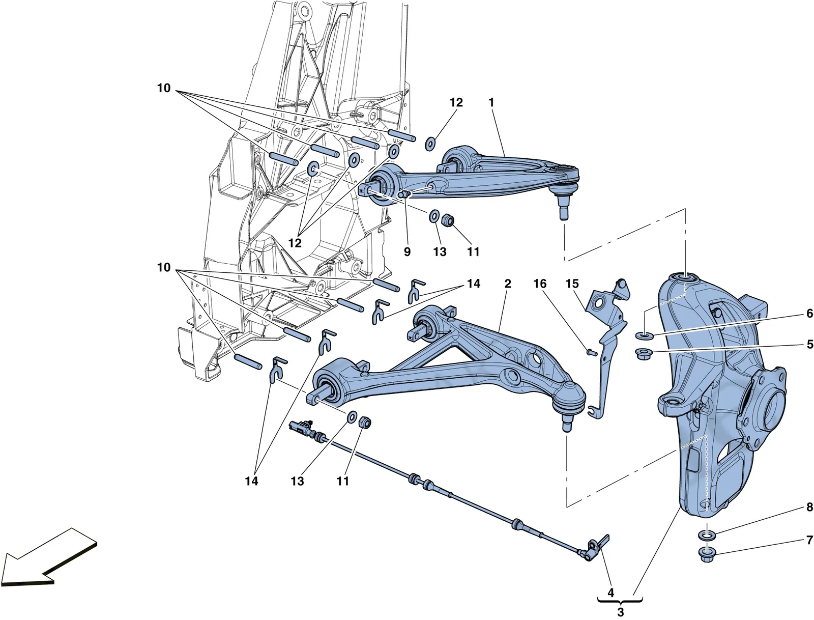 Front Suspension - Arms