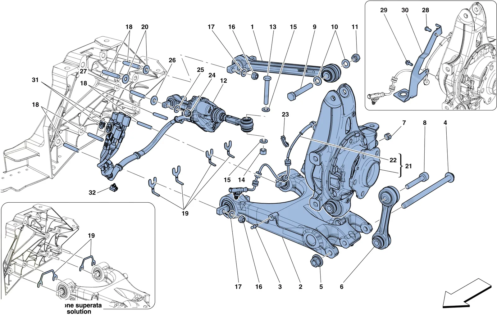 Rear Suspension - Arms