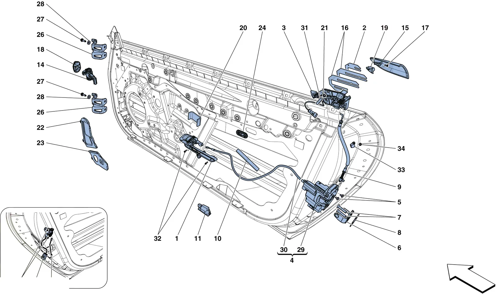 Doors - Opening Mechanisms And Hinges