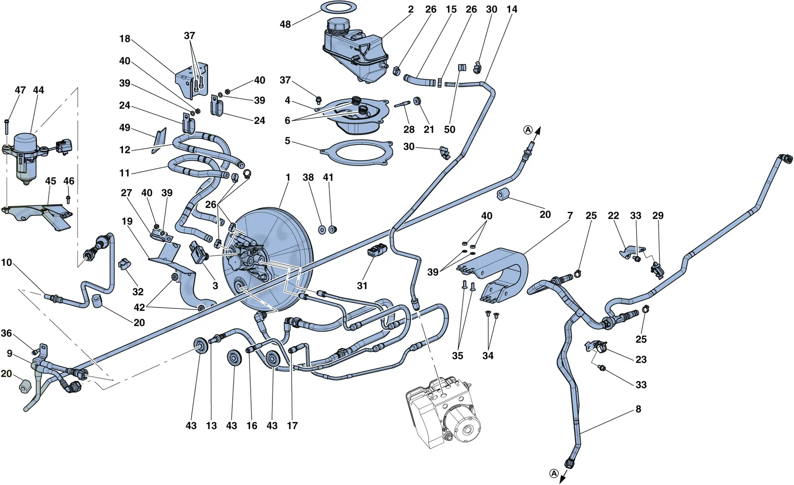 Hydraulic Brake Controls And Power Brake System