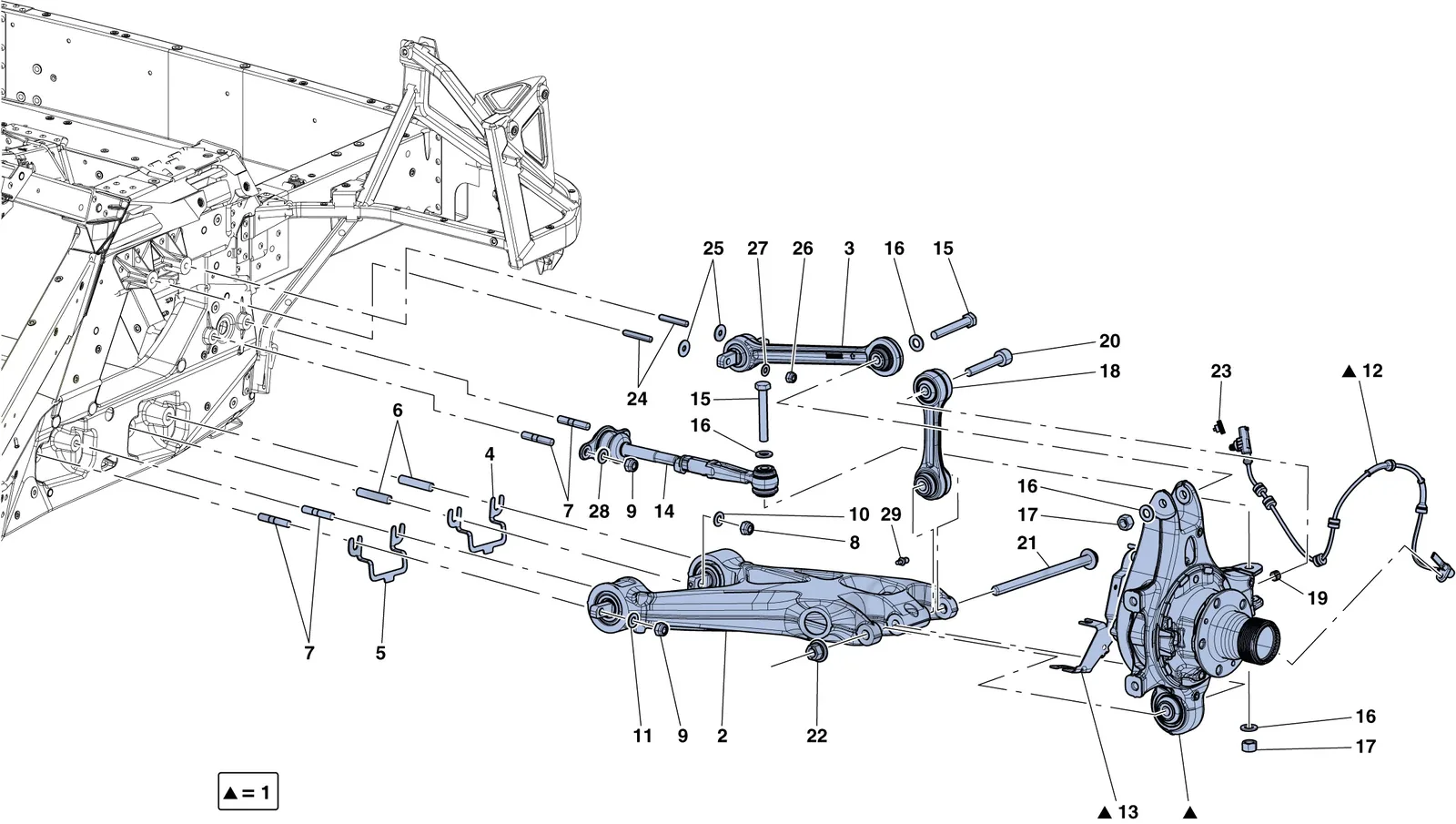Rear Suspension - Arms