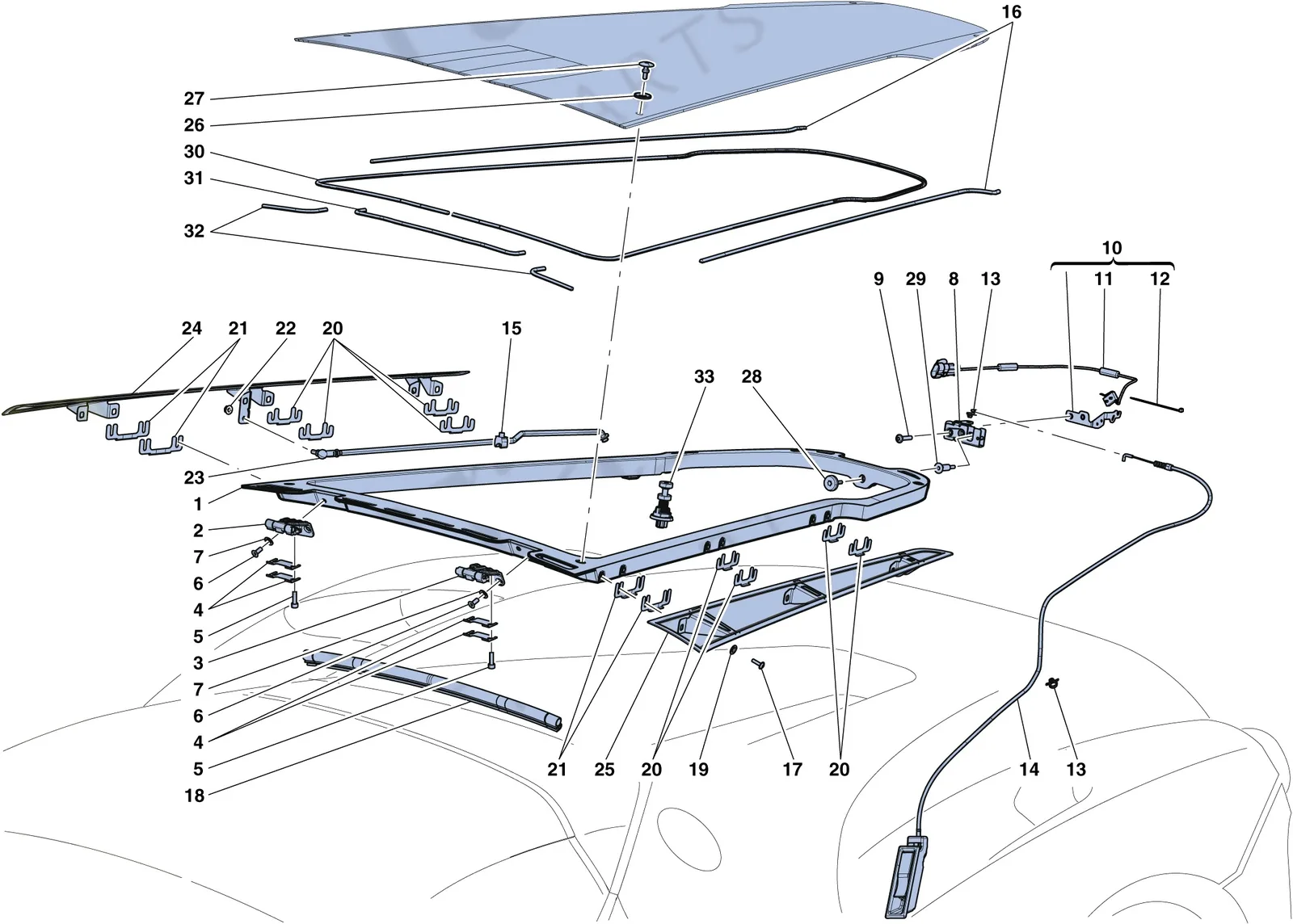 Engine Compartment Lid And Release Mechanism