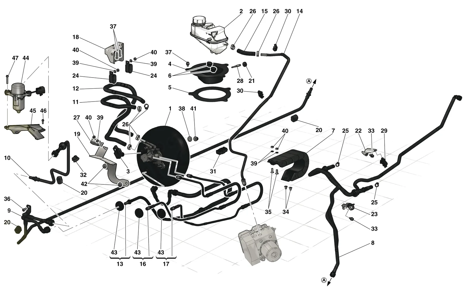 Hydraulic Brake Controls And Power Brake System