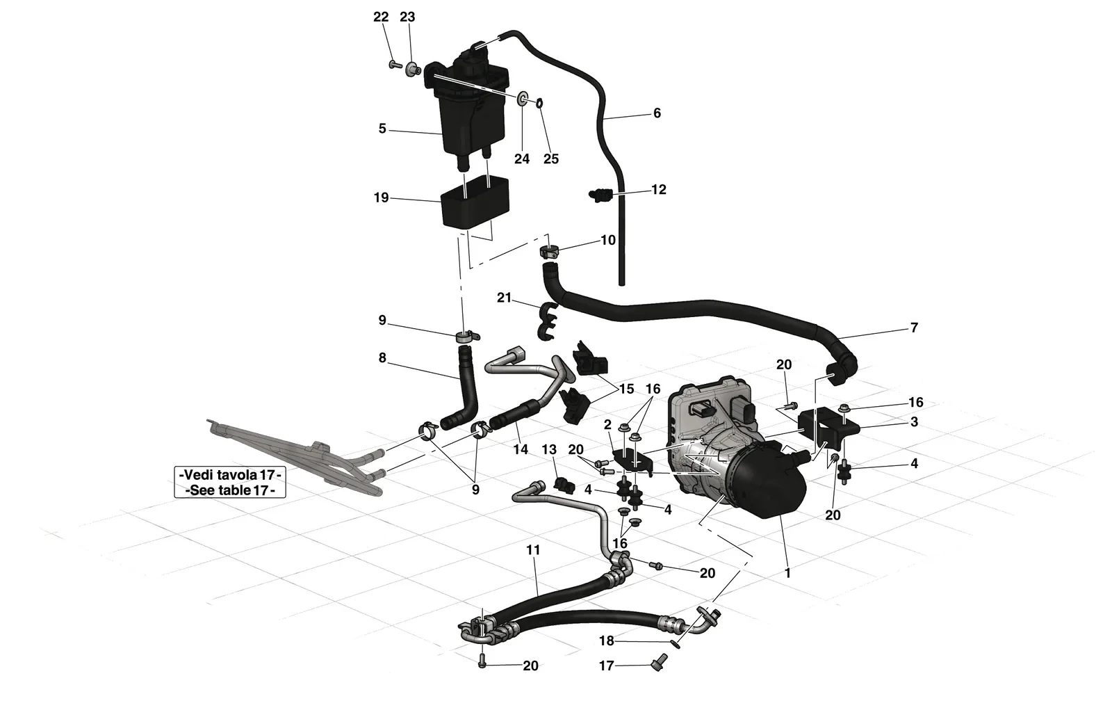 Power Steering Pump And Reservoir