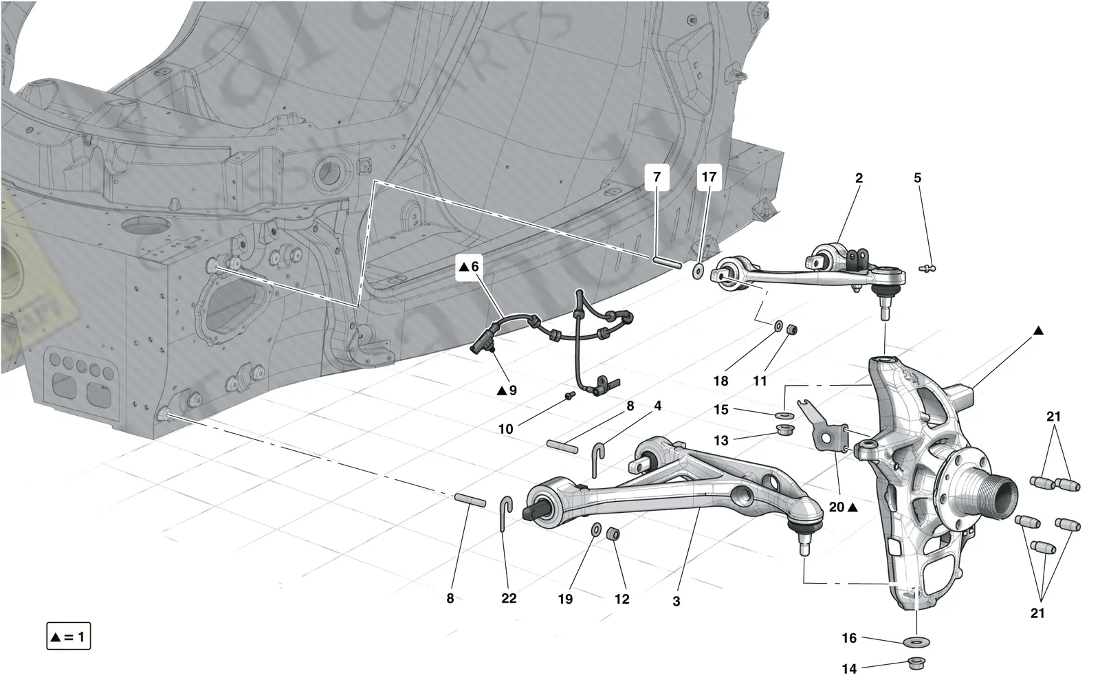 Front Suspension - Arms