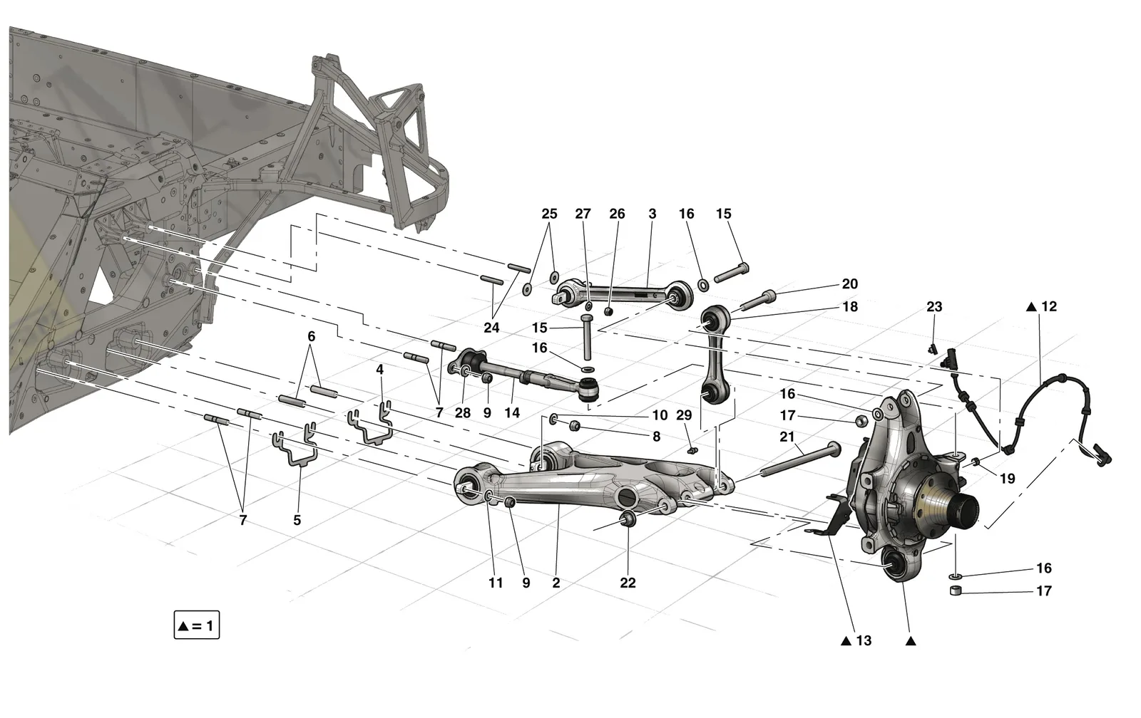 Rear Suspension - Arms