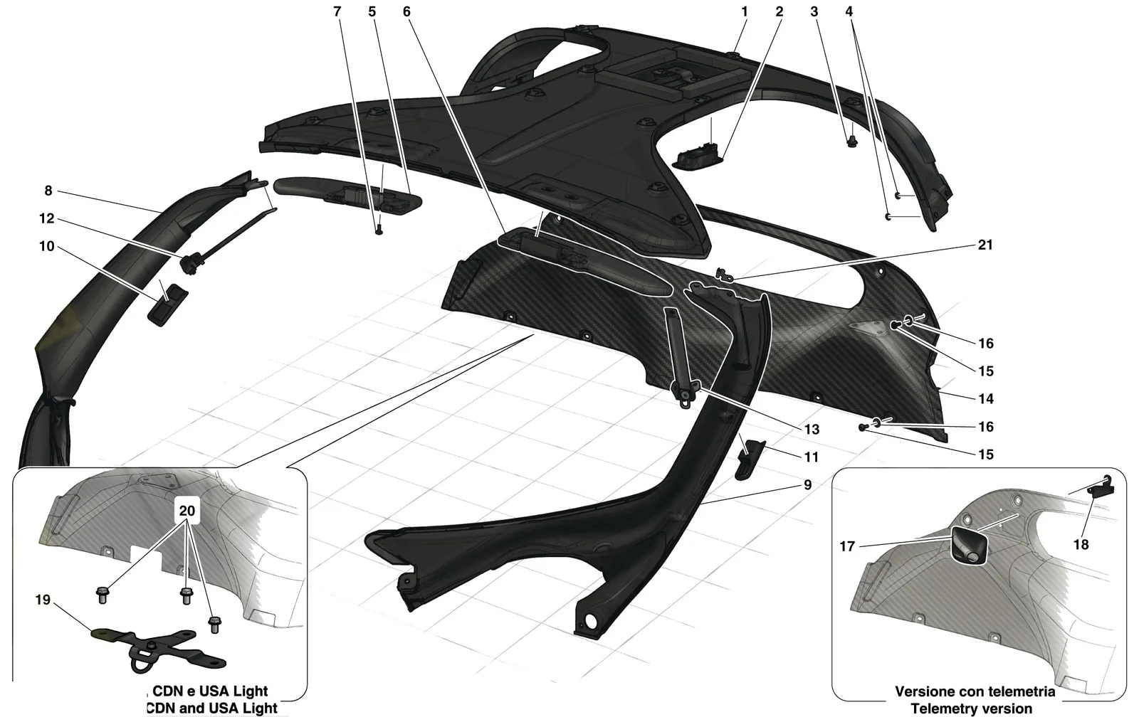 Headliner Trim And Accessories