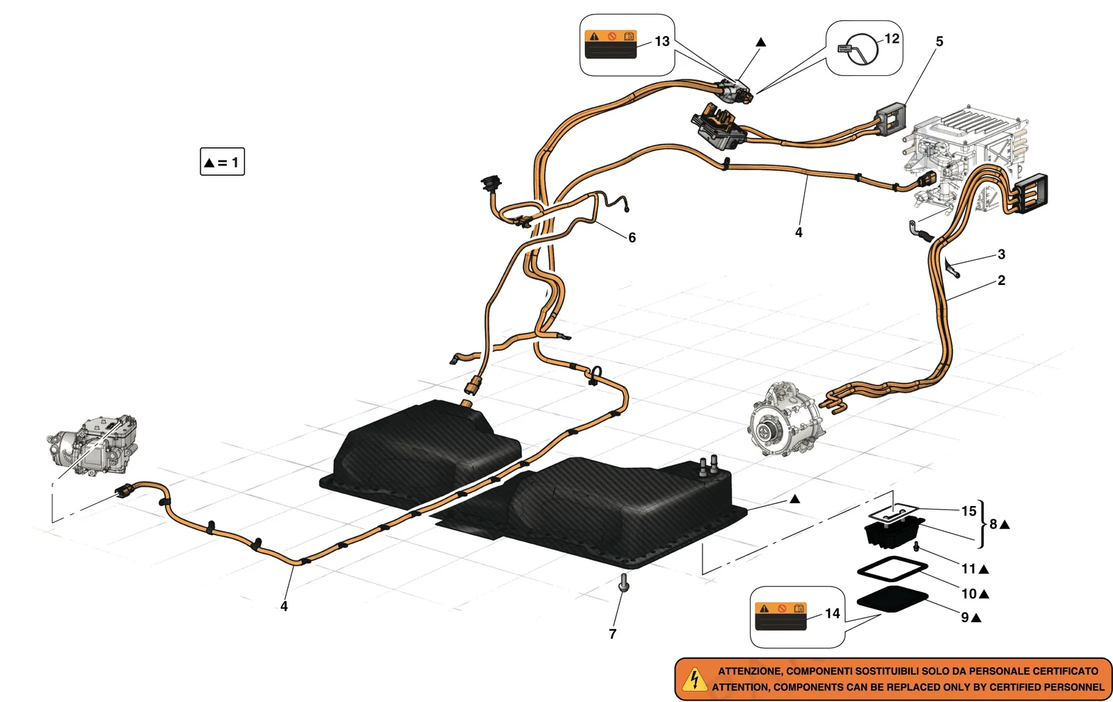 Hv Battery And Wiring Harnesses