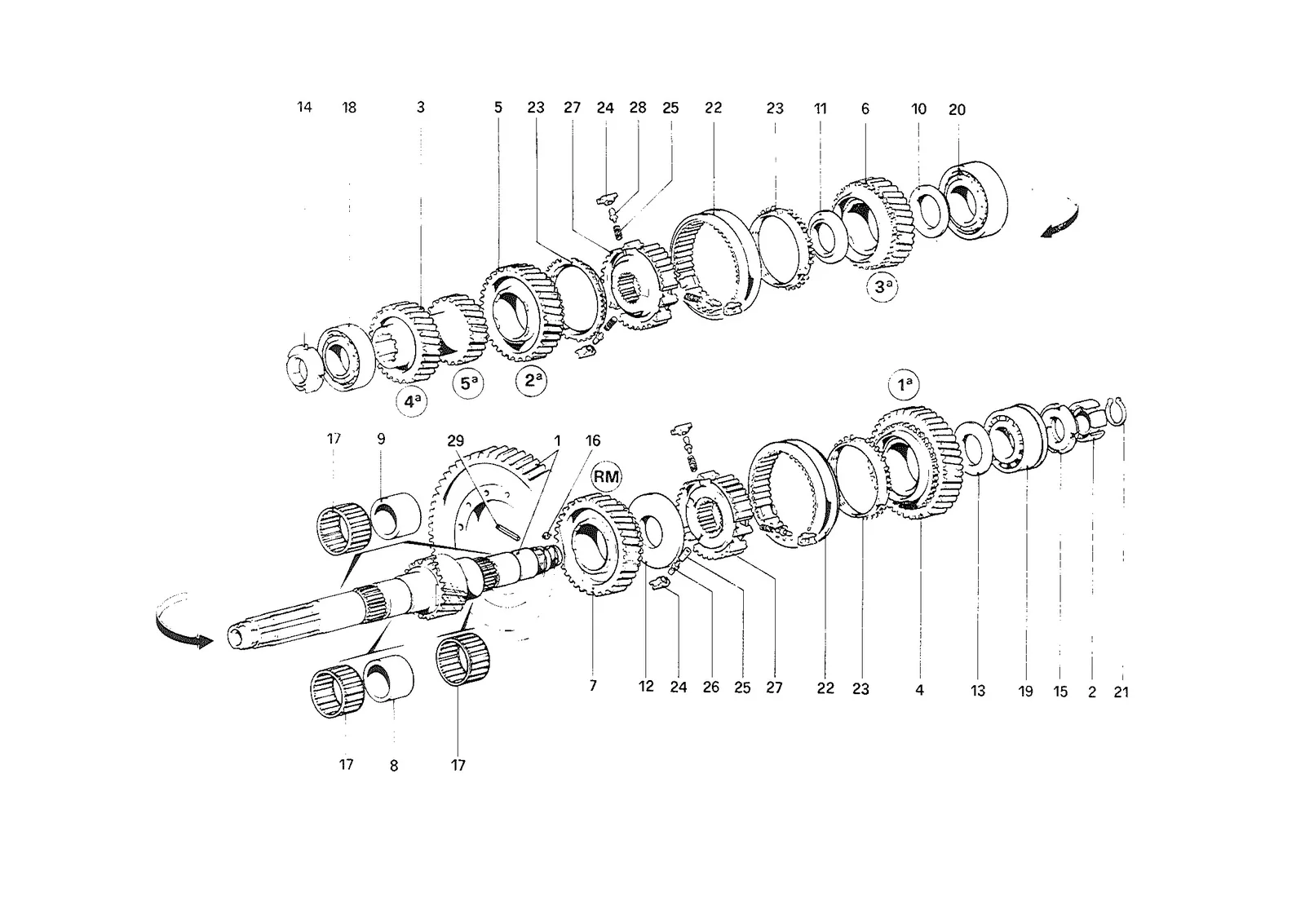Lay Shaft Gears