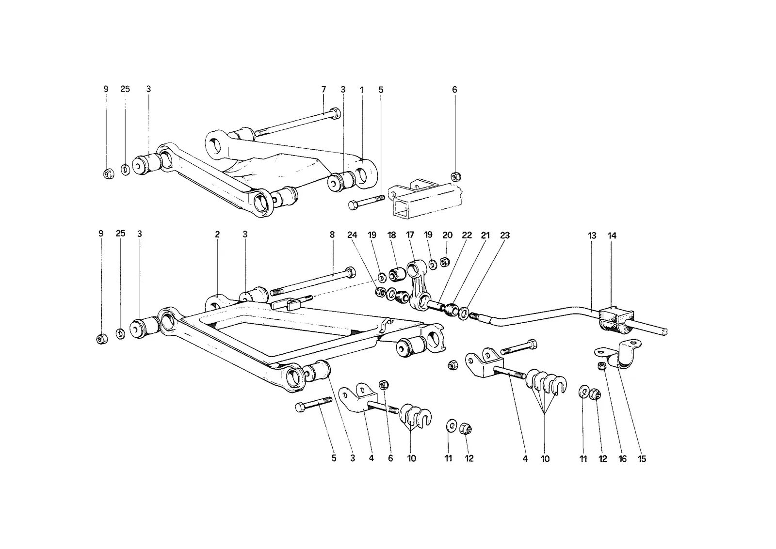 Rear Suspension - Wishbones
