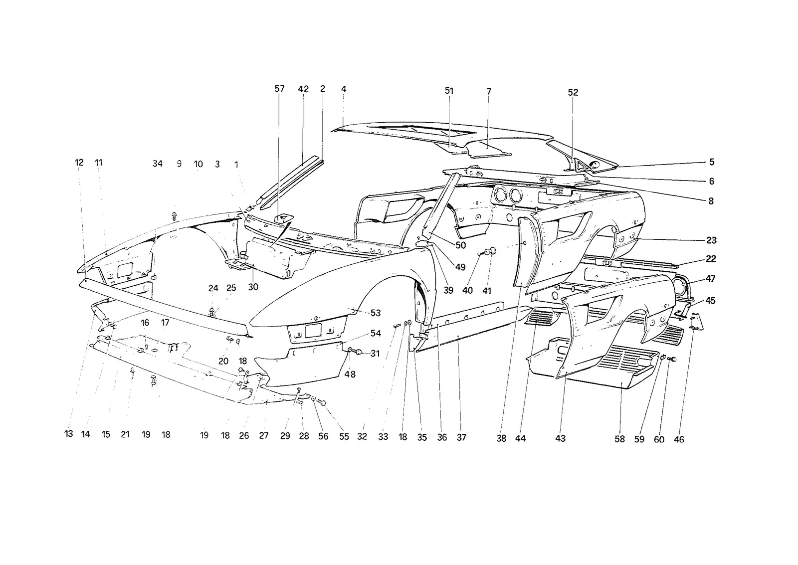 Body Shell - Outer Elements
