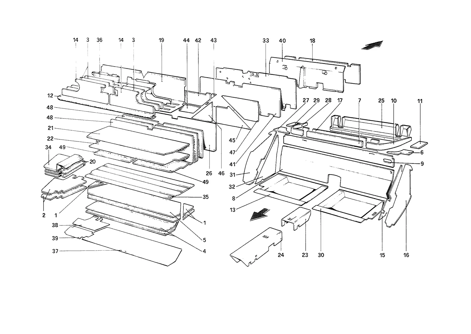 Passenger and Luggage Compartments Insulation