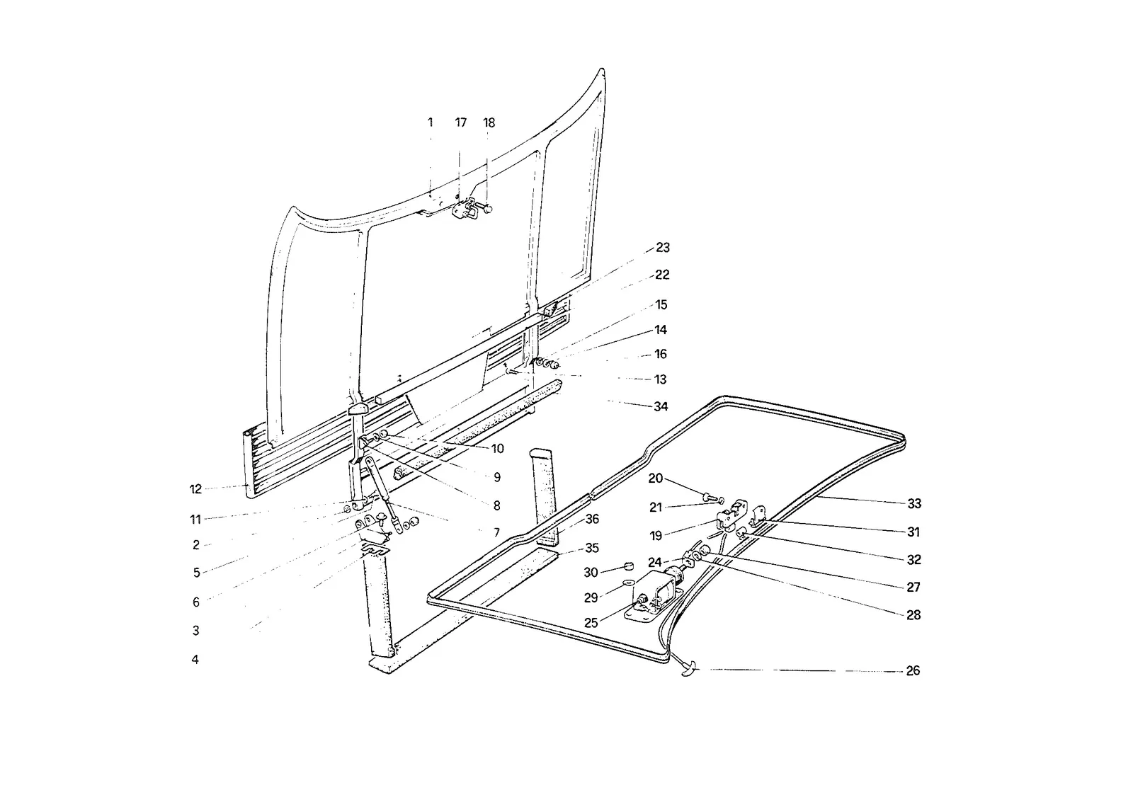 Front Compartment Lid
