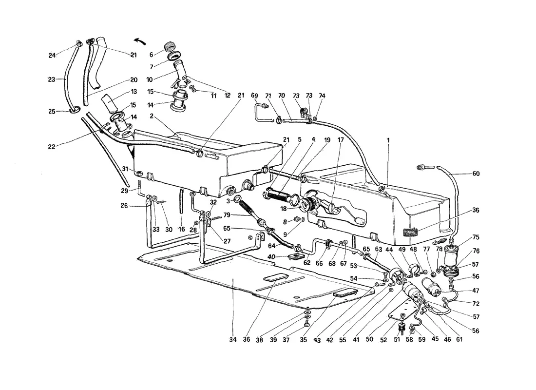 Fuel Pump And Pipes