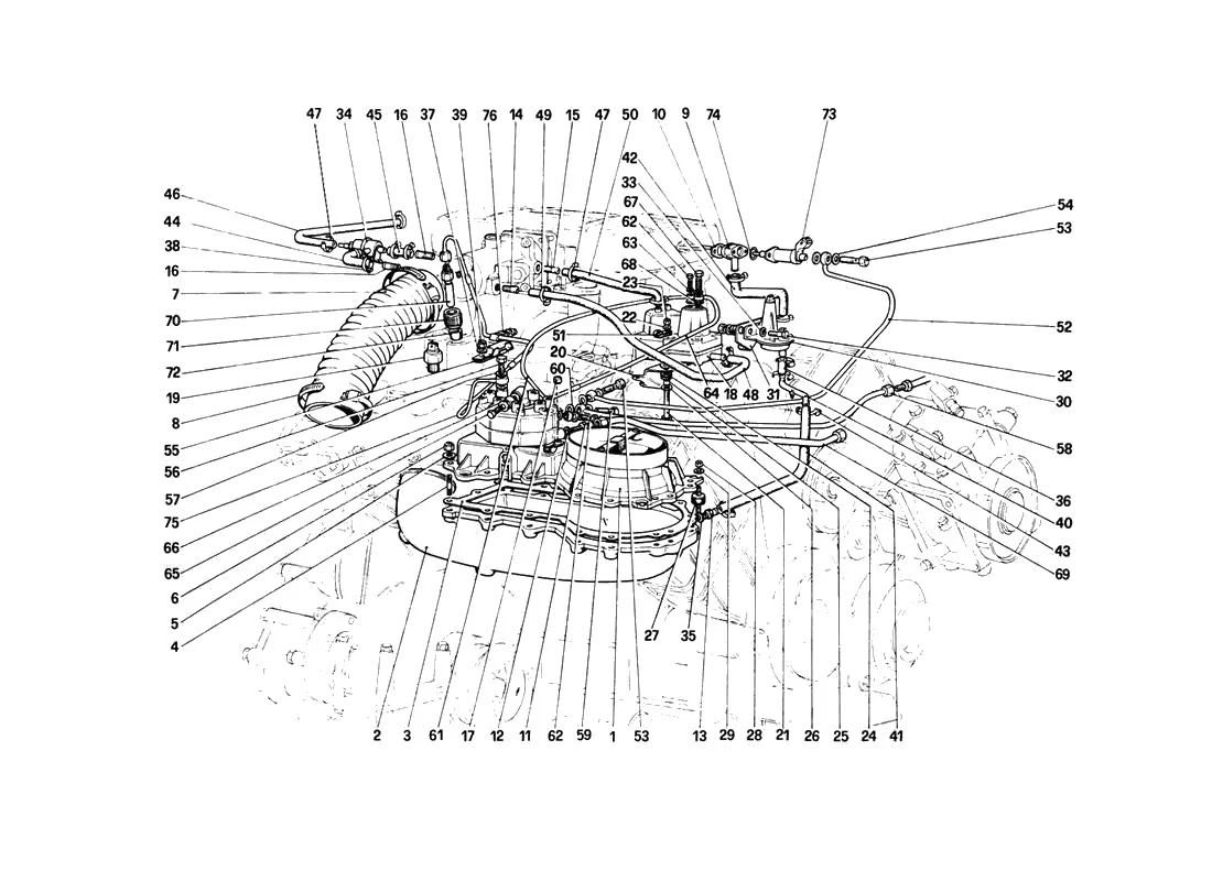 Fuel Injection System - Fuel Distributors, Lines