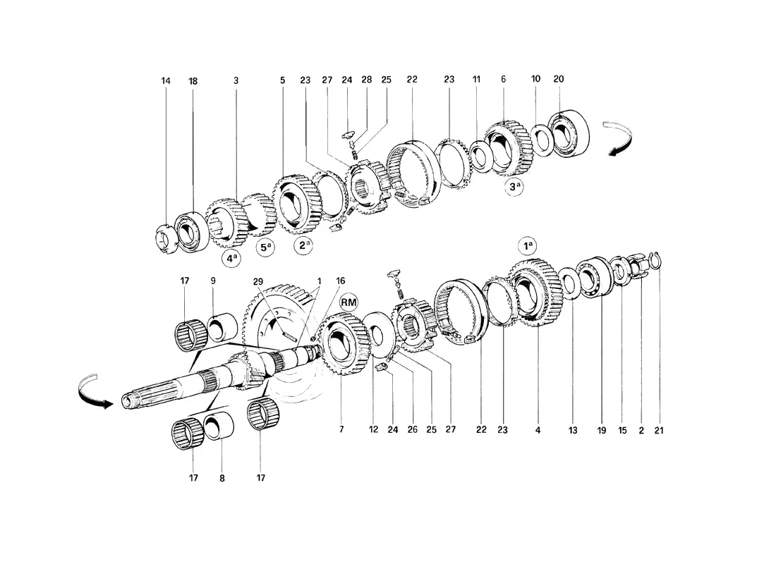 Lay Shaft Gears