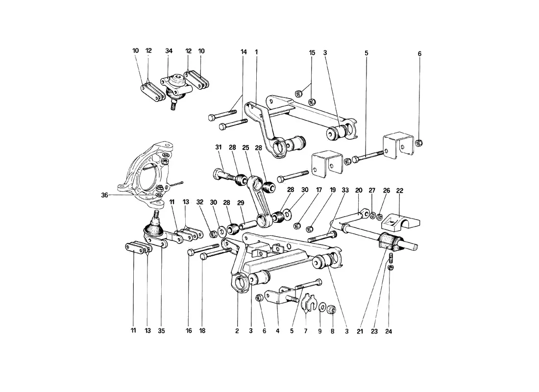 Front Suspension - Wishbones
