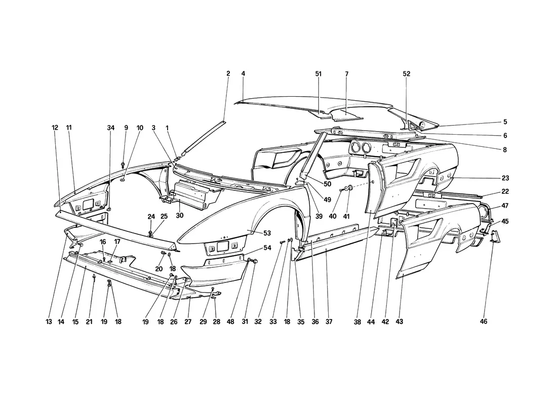 Body Shell - Outer Elements