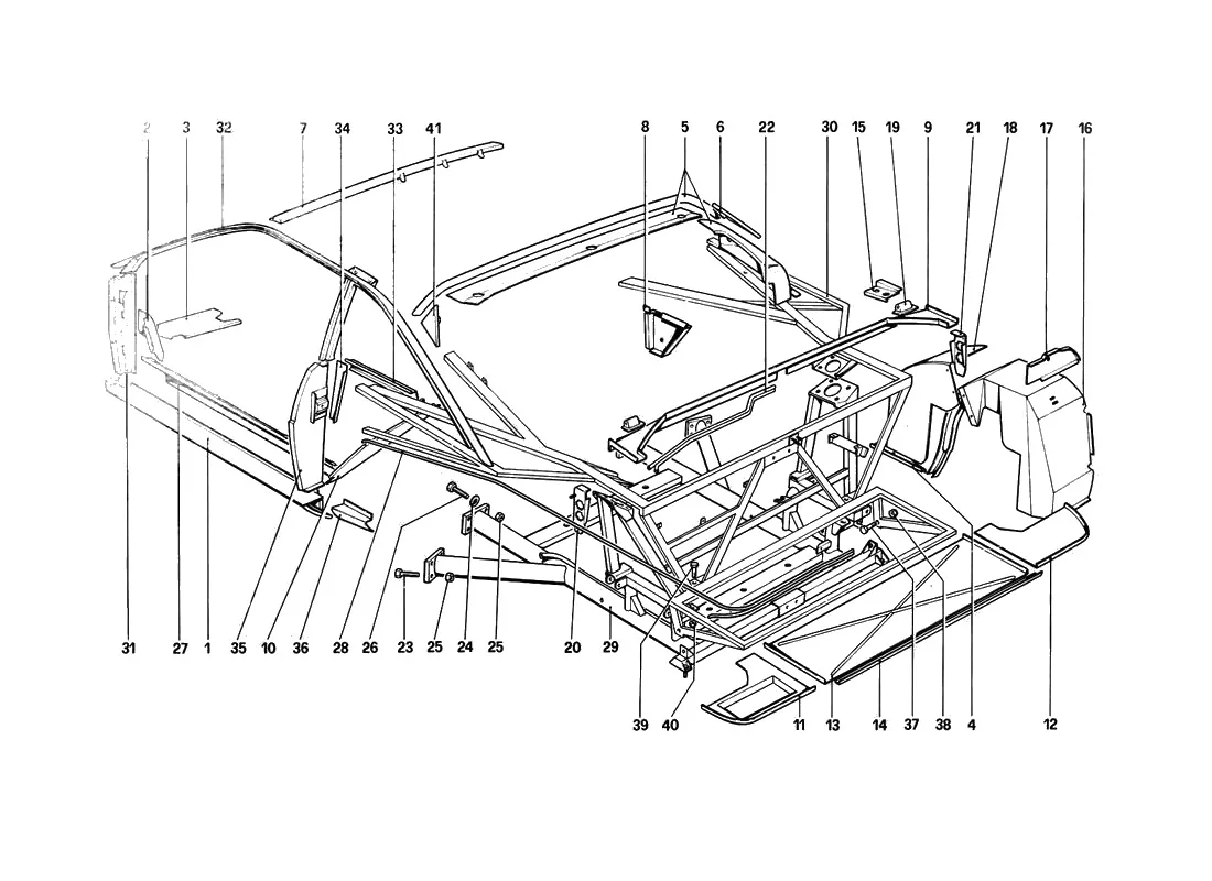 Body Shell - Inner Elements