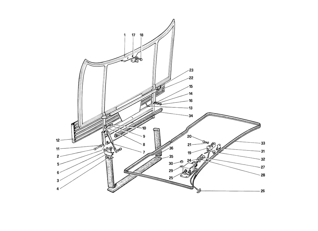Front Compartment Lid