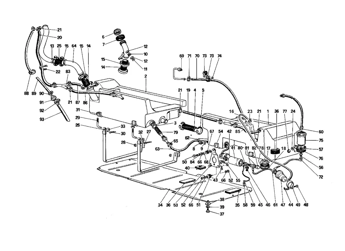 Fuel Pump And Pipes (Cabriolet)