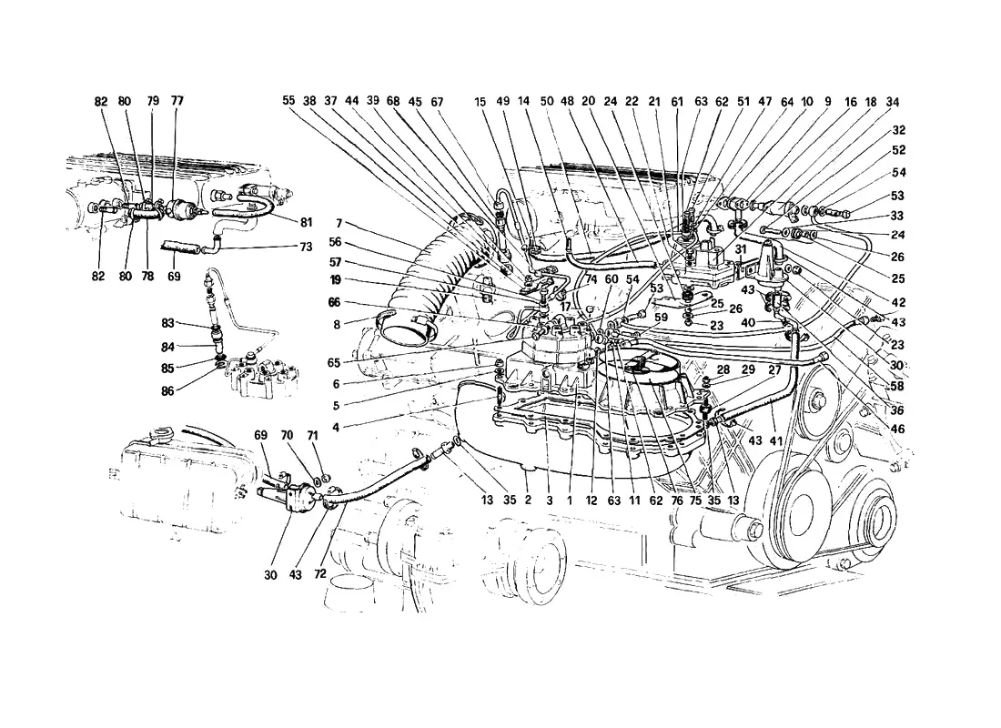 Fuel Injection System - Fuel Distributors, Line