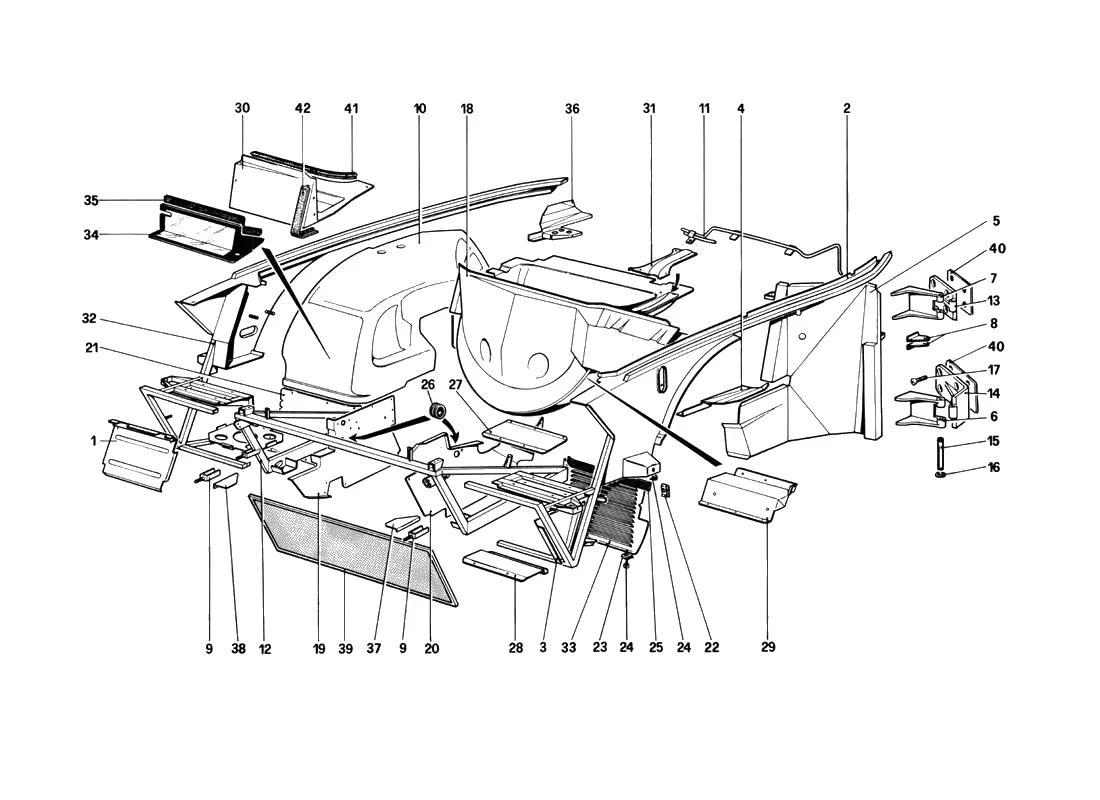Body Shell - Inner Elements