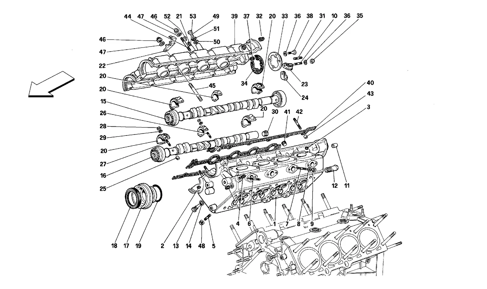 R.H. Cylinder Head