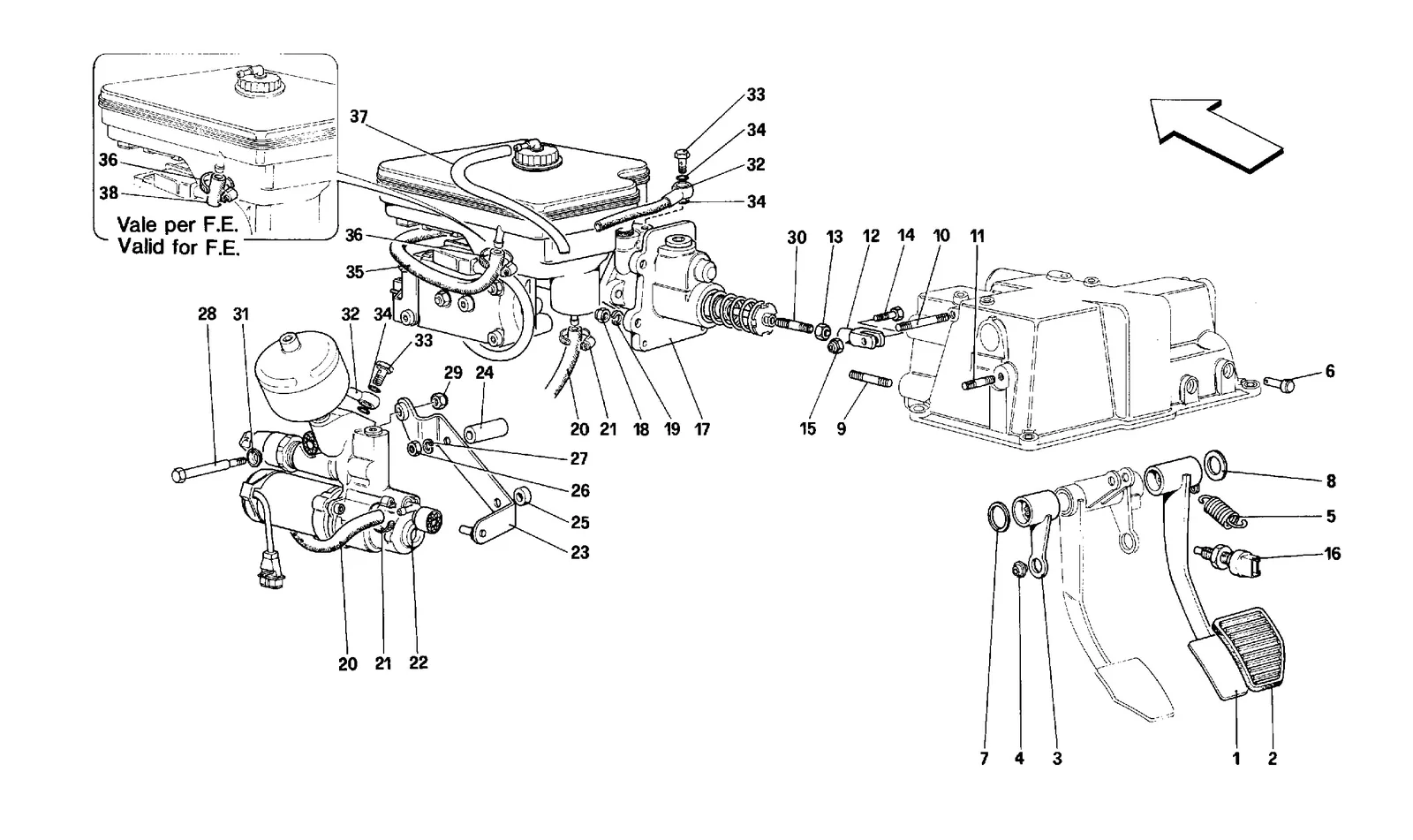 Brake Hydraulic System -Valid For Gs-