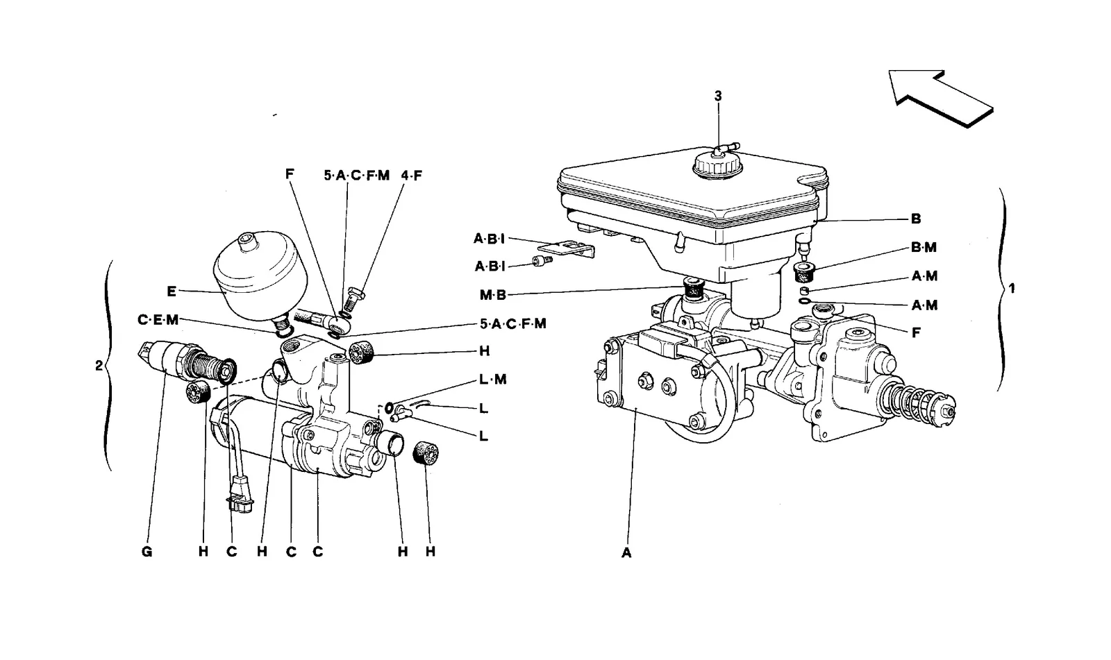 Hydraulic System For Antiskid