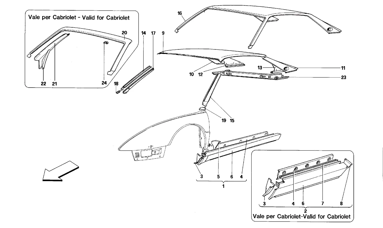 Body Shell: Outer Elements - Central Part