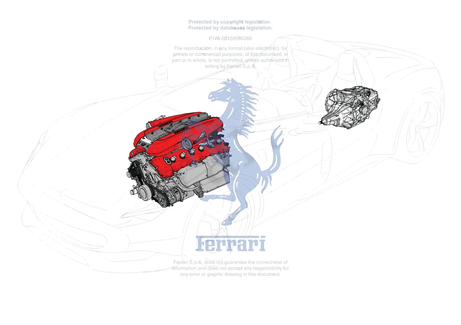 Ferrari Monza SP2 [GENERAL] - A.1 - SPARE ASSEMBLY UNITS exploded diagram