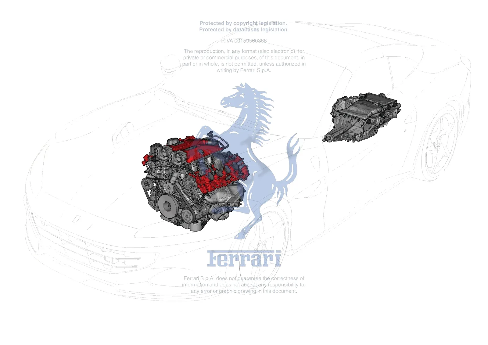 Ferrari Portofino M [GENERAL] - A.1 - SPARE ASSEMBLY UNITS exploded diagram