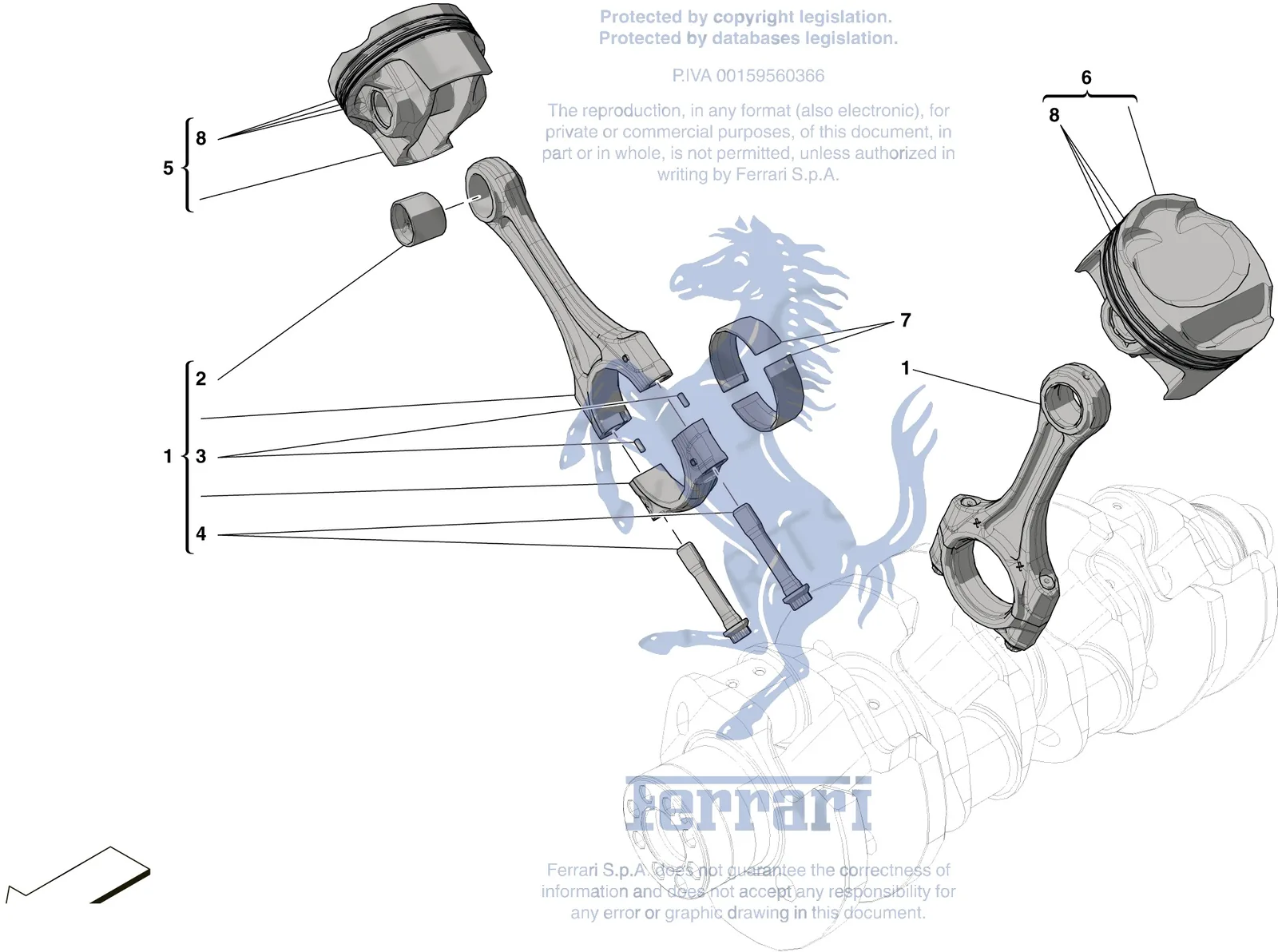 Connecting Rods And Pistons