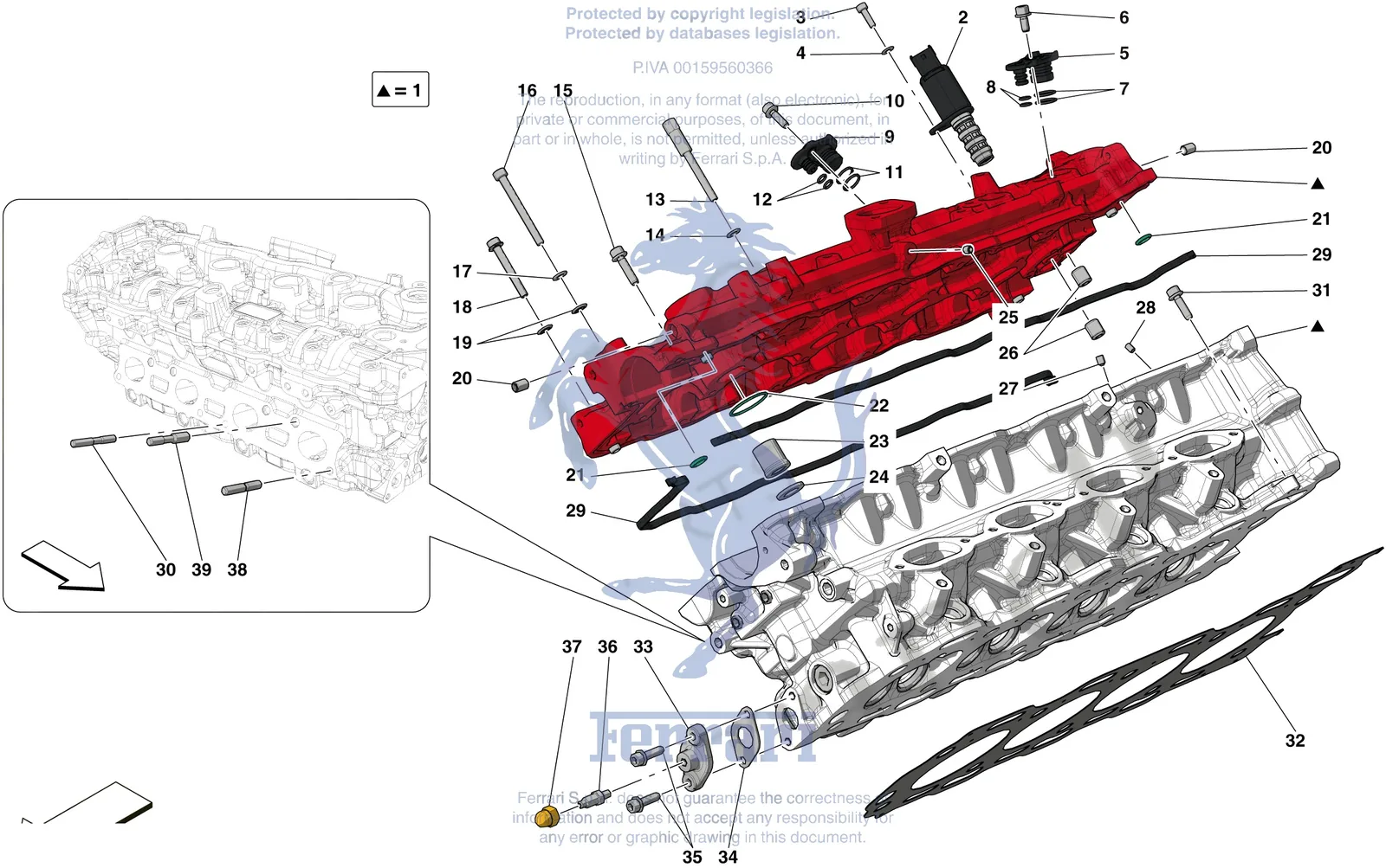 Cylinder Heads - Rh Cylinder Head