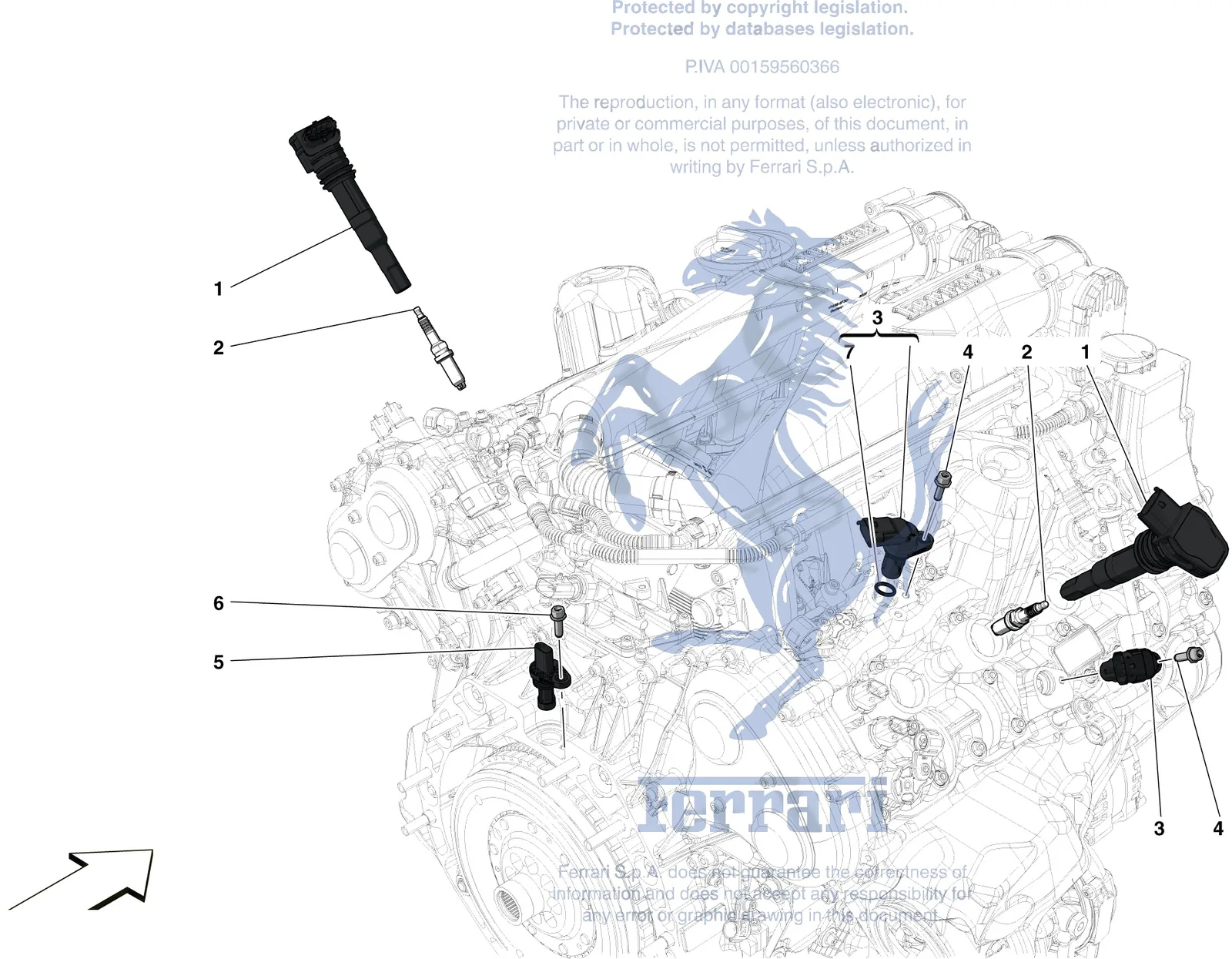 Ignition Coil, Spark Plugs And Sensors