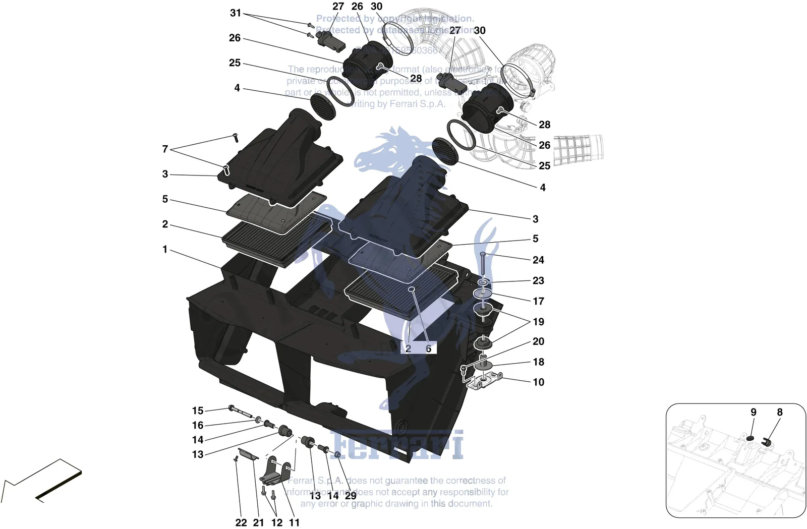 Air Filter, Air Intake And Ducts