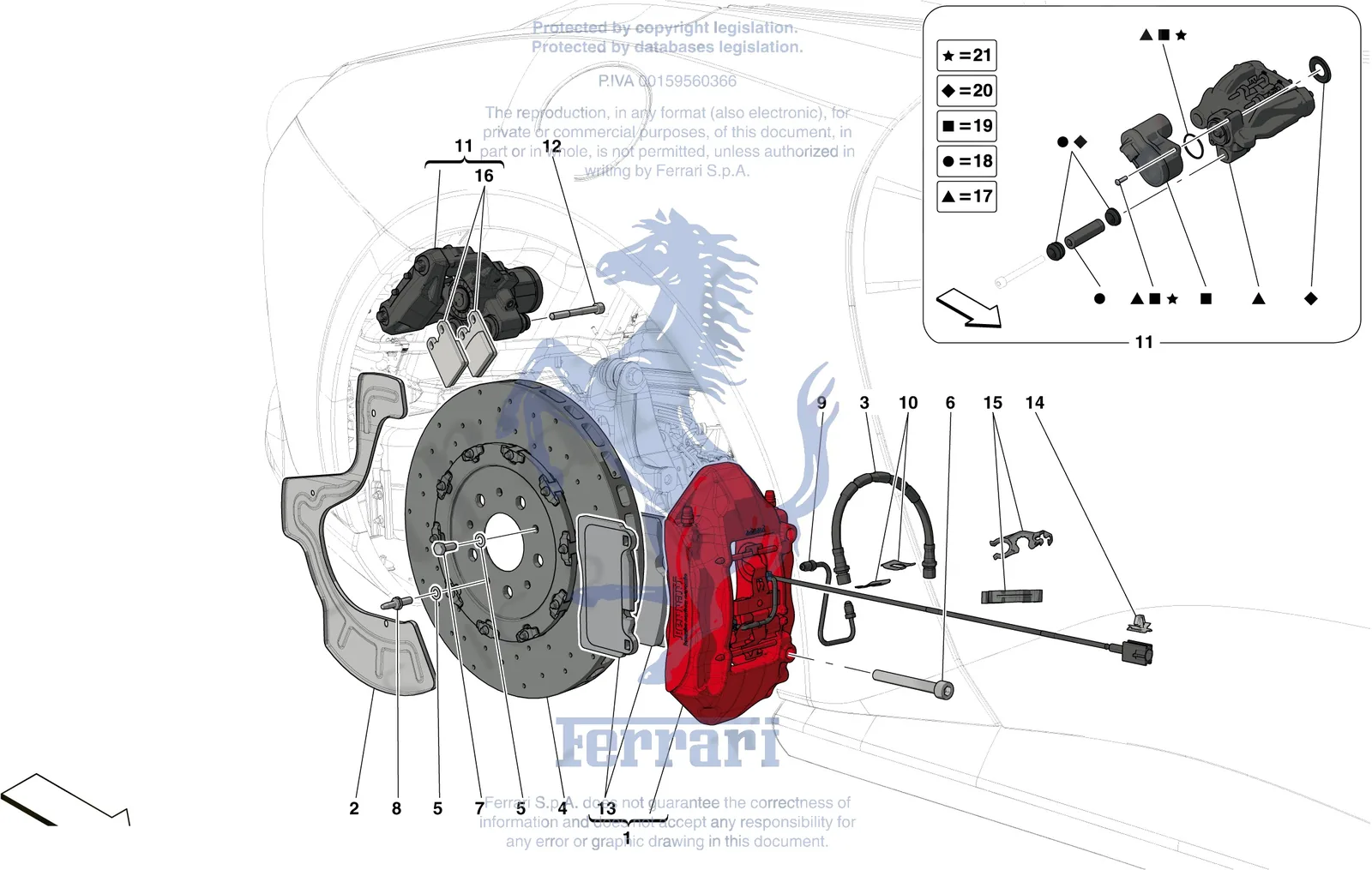 Rear Suspension - Callipers And Discs