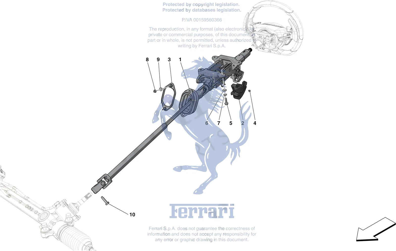 Steering Wheel And Steering System - Steering Column