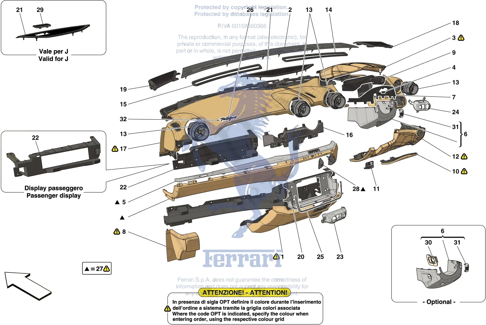 DASHBOARD - TRIM -Applicable for RHD-