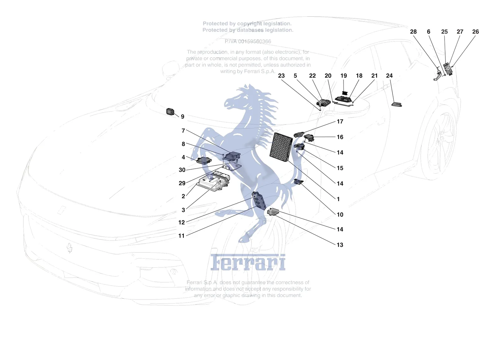 Ferrari Purosangue [ELECTRICAL SYSTEM] - F.6 - ELECTRICAL SYSTEM ...