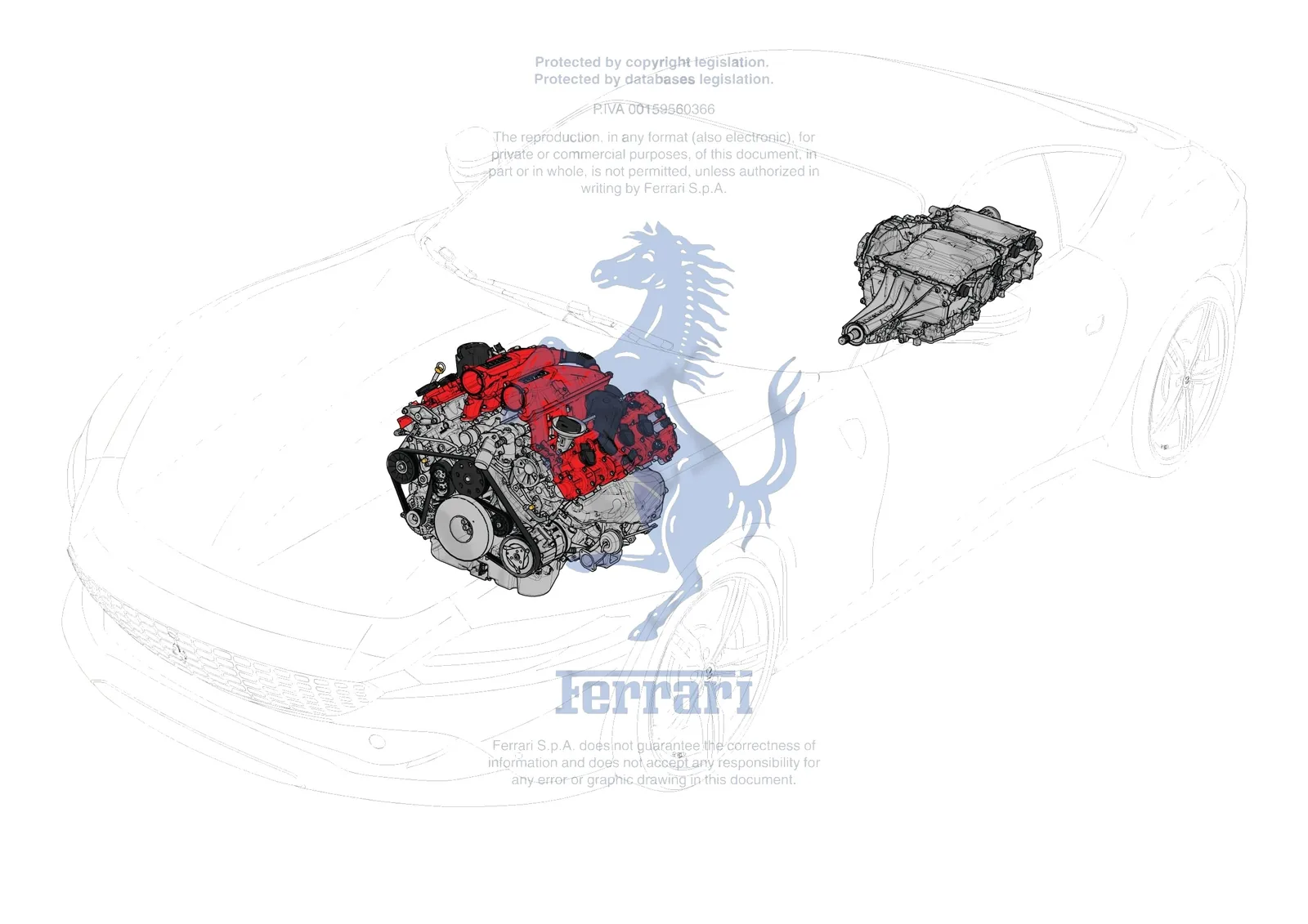 Ferrari Roma [GENERAL] - A.1 - SPARE ASSEMBLY UNITS exploded diagram