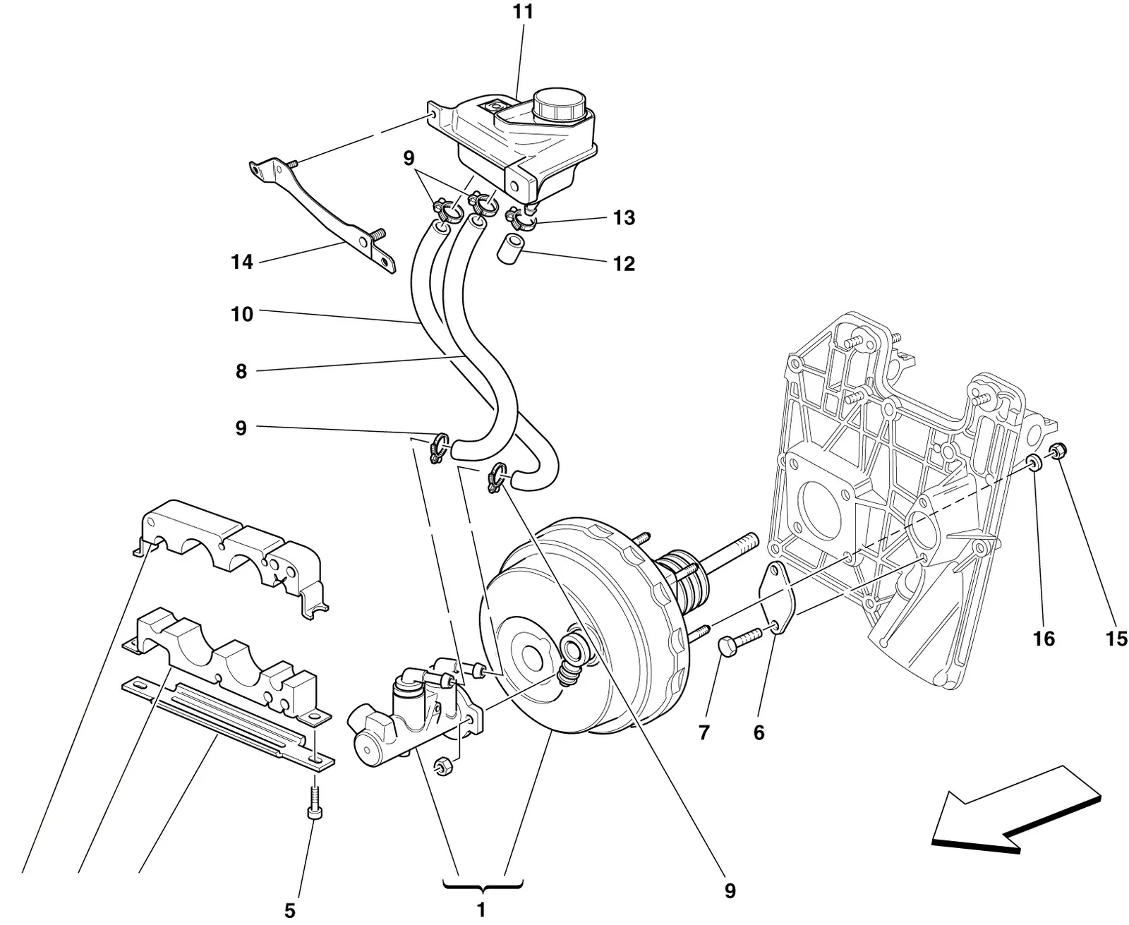 Hydraulic Brake And Clutch Controls