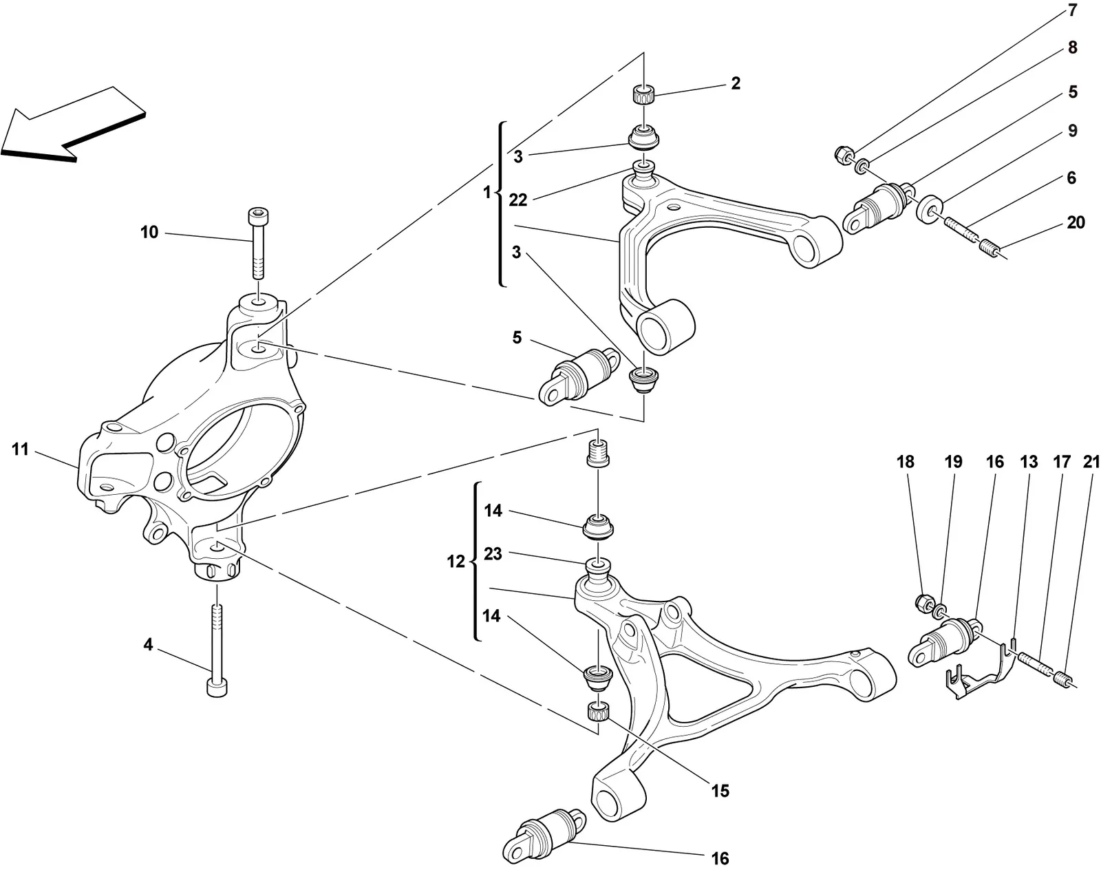 Front Suspension - Arms