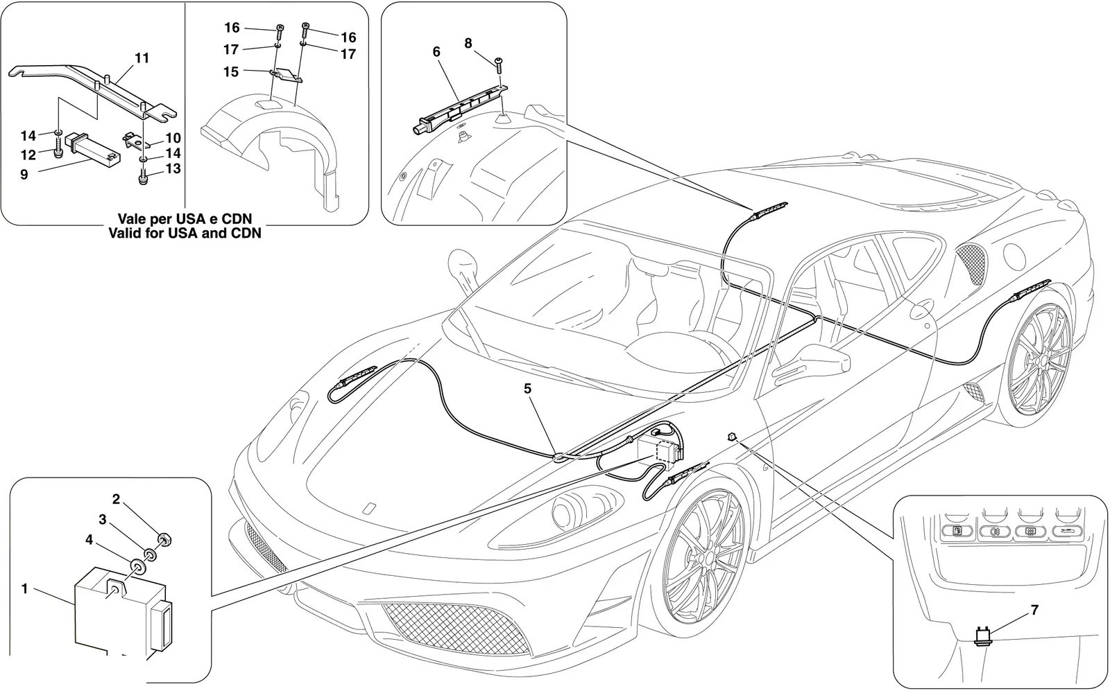 Tyre Pressure Monitoring System -Optional-